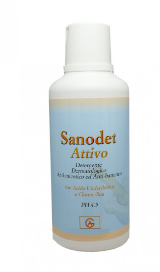 SANODET ATTIVO SHAMPOODOCCIA 500 ML - goldeneffe.it