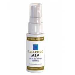 CELLFOOD MSM METIL SULFONIL METANO SOLUZIONE SALINA COLLOIDALE 30 ML - goldeneffe.it