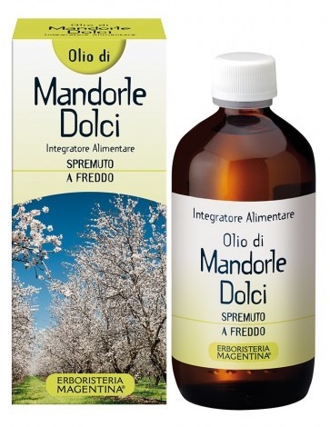 MANDORLE DOLCI OLIO VEGETALE 250 ML - goldeneffe.it
