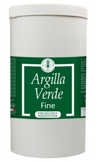 ARGILLA VERDE FINE 1 KG - goldeneffe.it