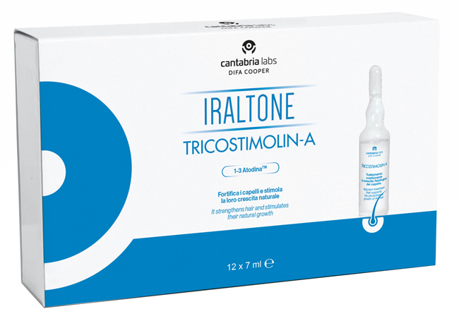TRICOSTIMOLIN-A RINFORZANTE 12 FIALE 7 ML - goldeneffe.it