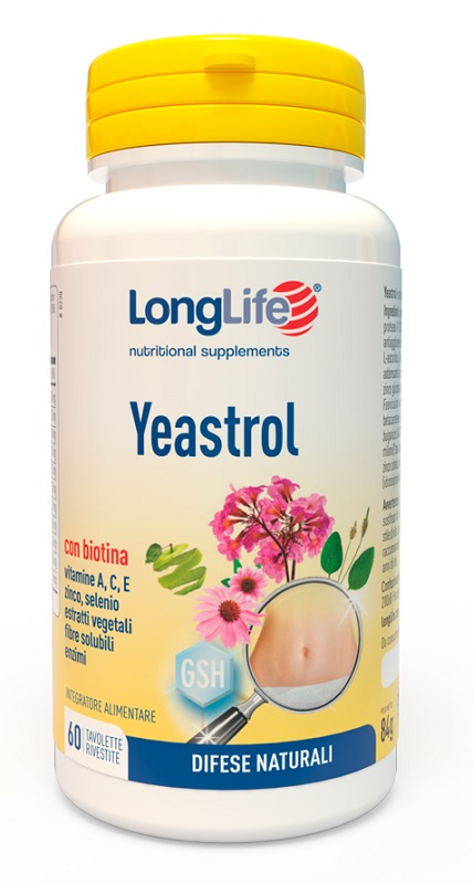 LONGLIFE YEASTROL 60 TAVOLETTE RIVESTITE - goldeneffe.it