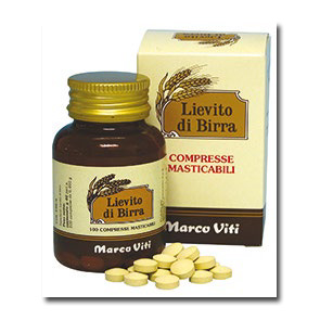 LIEVITO DI BIRRA 120 COMPRESSE - goldeneffe.it