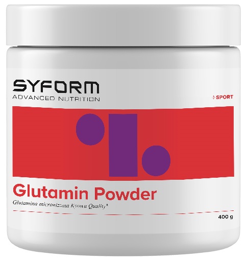 GLUTAMIN POWDER FL 400 G - goldeneffe.it