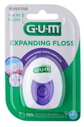 GUM EXPANDING FLOSS FILO 30 M - goldeneffe.it
