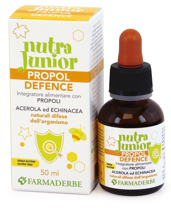 NUTRA JUNIOR PROPOLDEFENS GOCCE 50 ML - goldeneffe.it