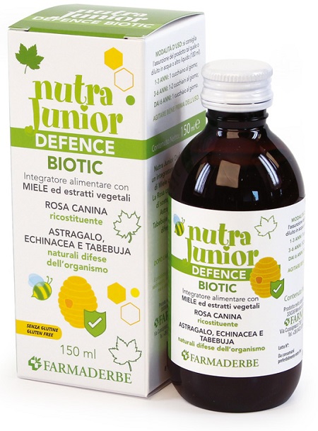 NUTRA JUNIOR DEFENCE BIOTIC 150 ML - goldeneffe.it