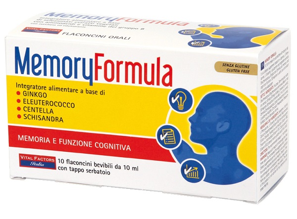 MEMORY FORMULA 10 FLACONCINI 10 ML - goldeneffe.it