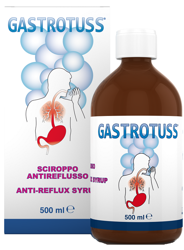 SCIROPPO ANTIREFLUSSO GASTROTUSS 500 ML - goldeneffe.it