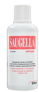 SAUGELLA POLIGYN PH NEUTRO DETERGENTE INTIMO LENITIVO ED EMOLLIENTE 250 ML - goldeneffe.it
