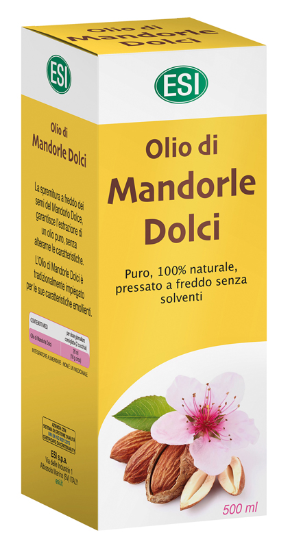 ESI OLIO MANDORLE DOLCI 500 ML - goldeneffe.it
