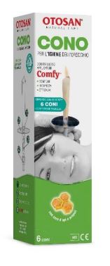 OTOSAN CONO IGIENE ORECCHIO+PROPOLI 6 PEZZI - goldeneffe.it