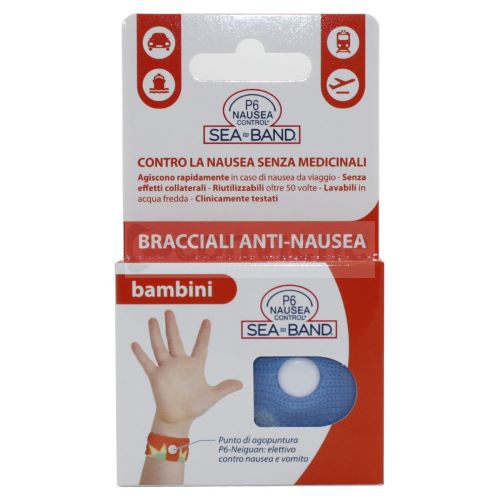 BRACCIALE ANTI NAUSEA PER BAMBINI P6 NAUSEA CONTROL 2 PEZZI - goldeneffe.it