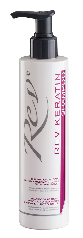 REV KERATIN SHAMPOO FLACONE 250 ML - goldeneffe.it