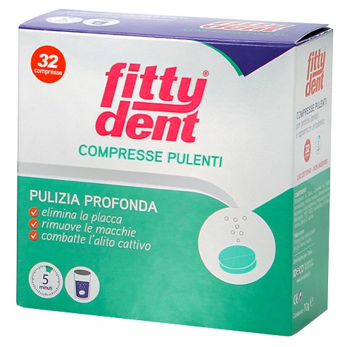FITTYDENT COMPREX 32 COMPRESSE - goldeneffe.it