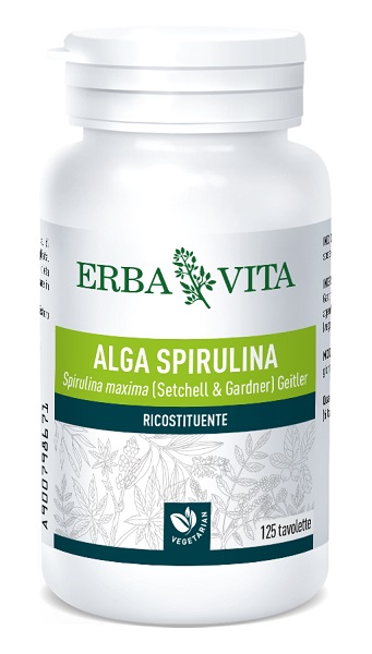ALGA SPIRULINA 125 TAVOLETTE 400 MG - goldeneffe.it