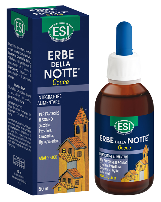 ESI ERBE DELLA NOTTE GOCCE ANALCOLICO 50 ML - goldeneffe.it