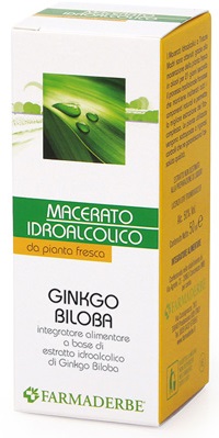 GINKGO BILOBA MACERATO IDROALCOLICO 50 ML - goldeneffe.it