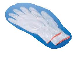 GUANTO NON CHIRURGICO IN COTONE BIANCO MISURA 7,5 IN BUSTA - goldeneffe.it