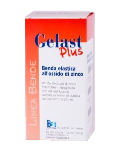 BENDA MEDICATA ELASTICA GELAST CON OSSIDO DI ZINCO 10X700CM - goldeneffe.it