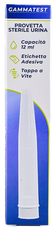 PROVETTA STERILE PER URINA 12ML GAMMADIS - goldeneffe.it