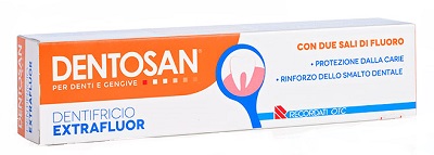 DENTOSAN EXTRAFLUOR DENTIFRICIO 75 ML - goldeneffe.it