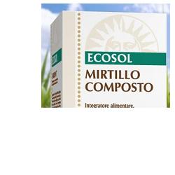 ECOSOL MIRTILLO COMPOSTO 60 COMPRESSE - goldeneffe.it