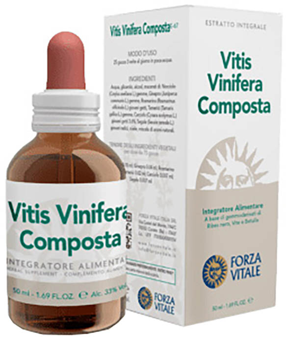 ECOSOL VITIS VINIFERA COMPOSTA GOCCE 50  ML - goldeneffe.it