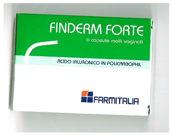 FINDERM FORTE CAPSULE MOLLI VAGINALI CONFEZIONE DA 6 PEZZI - goldeneffe.it