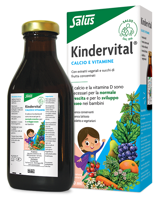KINDERVITAL 250 ML - goldeneffe.it