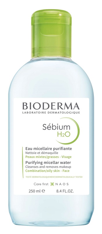 SEBIUM H2O ACQUA MICELLARE DETERGENTE PURIFICANTE 250 ML - goldeneffe.it