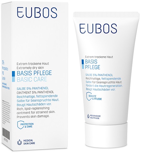 EUBOS POMATA RIGENERANTE 5% PANTENOLO 75 ML - goldeneffe.it