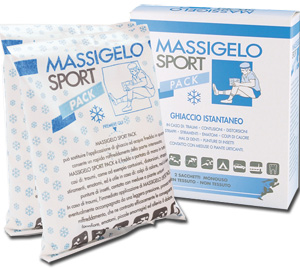 GHIACCIO ISTANTANEO MASSIGELO SPORT PACK 2 BUSTE - goldeneffe.it