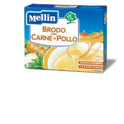 MELLIN BRODO CARNE POLLO 10 BUSTINE X 5 G - goldeneffe.it