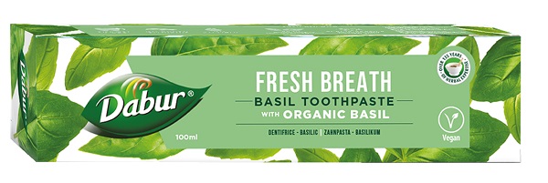 DABUR DENTIFRICIO BASILICO SANTO BIO 100 ML - goldeneffe.it