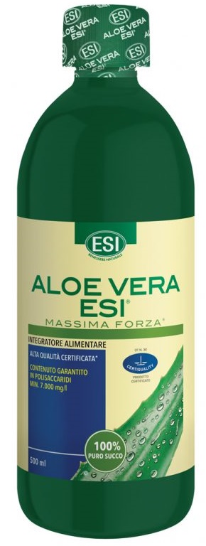 ESI ALOE VERA SUCCO MASSIMA FORZA 500 ML - goldeneffe.it