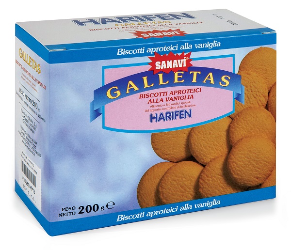 HARIFEN GALLETAS BISCOTTO SECCO 200 G - goldeneffe.it
