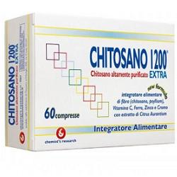 CHITOSANO 1200 EXTRA 60 COMPRESSE - goldeneffe.it