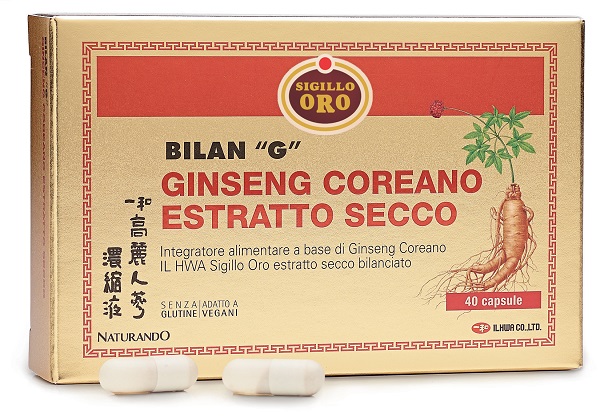 GINSENG BILAN-G 40 CAPSULE - goldeneffe.it