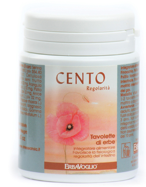 CENTO LASSATIVO ERBE 100 TAVOLETTE - goldeneffe.it