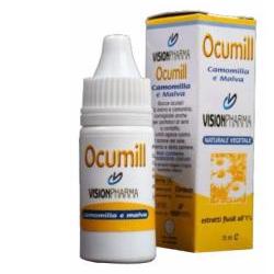 SOLUZIONE LUBRIFICANTE OCUMILL CAMOMILLA MALVA 15 ML - goldeneffe.it