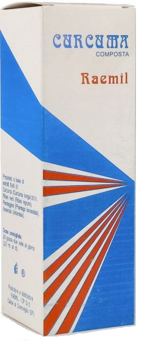 RAEMIL CURCUMA COMPOSTO 50 ML - goldeneffe.it