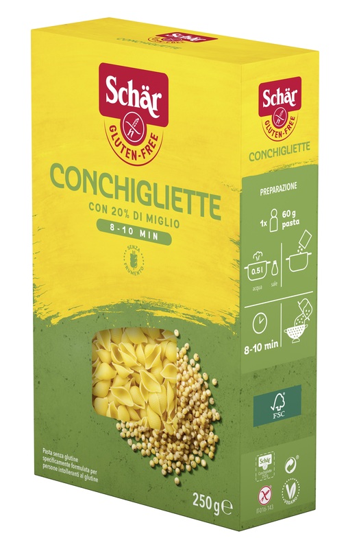 SCHAR CONCHIGLIETTE 250 G - goldeneffe.it