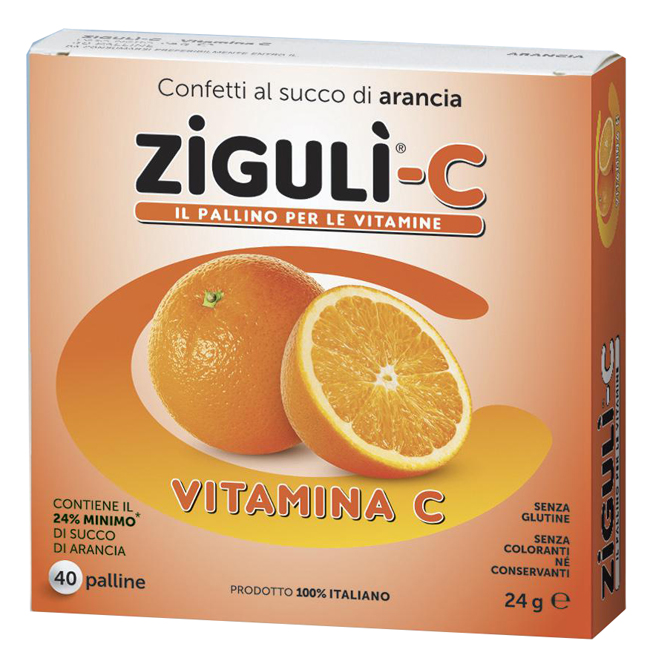 ZIGULI C ARANCIA 40 CONFETTI 24 G - goldeneffe.it