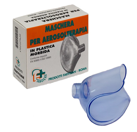 MASCHERA MORBIDA. RICAMBIO PER AEROSOLTERAPIA - goldeneffe.it