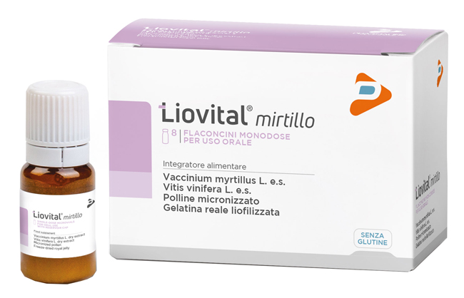 LIOVITAL MIRTILLO 8 FLACONCINI 10 ML - goldeneffe.it