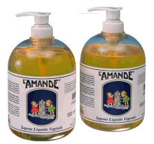 L'AMANDE MARSEILLE SAPONE LIQUIDO VEGETALE NON PROFUMATO 500 ML - goldeneffe.it