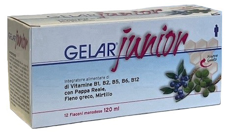 GELARJUNIOR 12 FLACONI MONODOSE 10 ML - goldeneffe.it