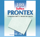 GARZA IN TESSUTO NON TESSUTO PRONTEX SOFT 10X10CM 100 PEZZI - goldeneffe.it