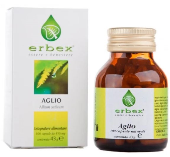 AGLIO 100 CAPSULE 430 MG - goldeneffe.it